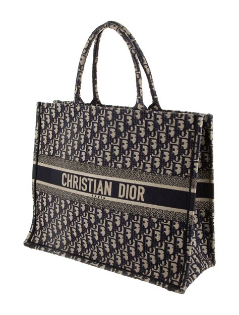 christian Dior large book tote